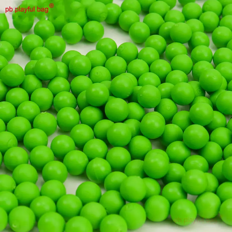 PB Playful Bag Outdoor Sports 7.2MM Soft Bullet G17 xy1911 Universal Soft Rubber Ball CS Game Toy Accessories IG88