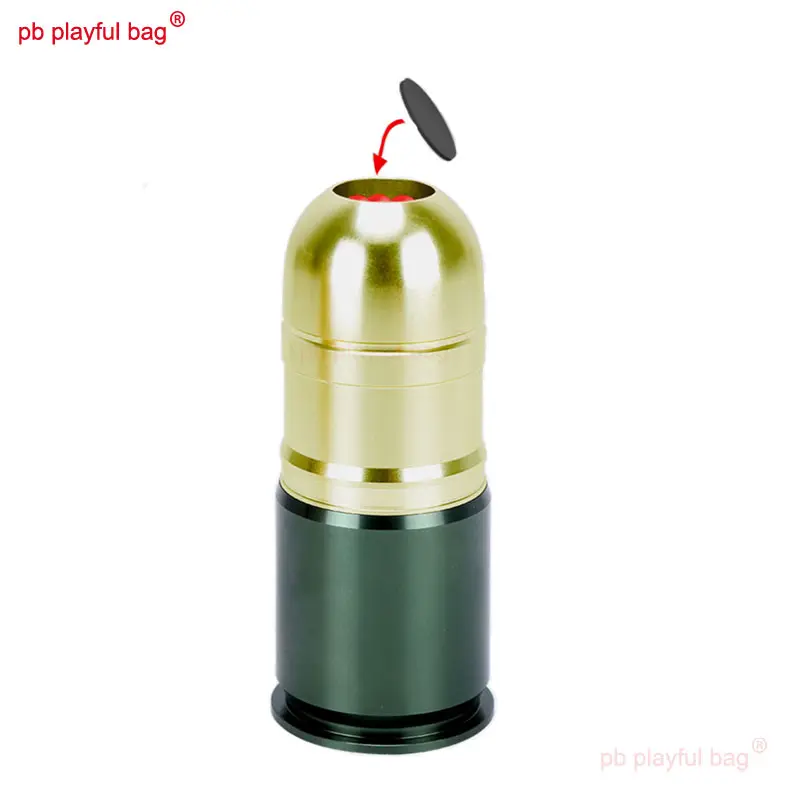 Outdoor Sports 40mm Diameter Toy Grenade Model Sponge Ball M203 M79 Toy Accessories Adult Game Collection Gifts QG461