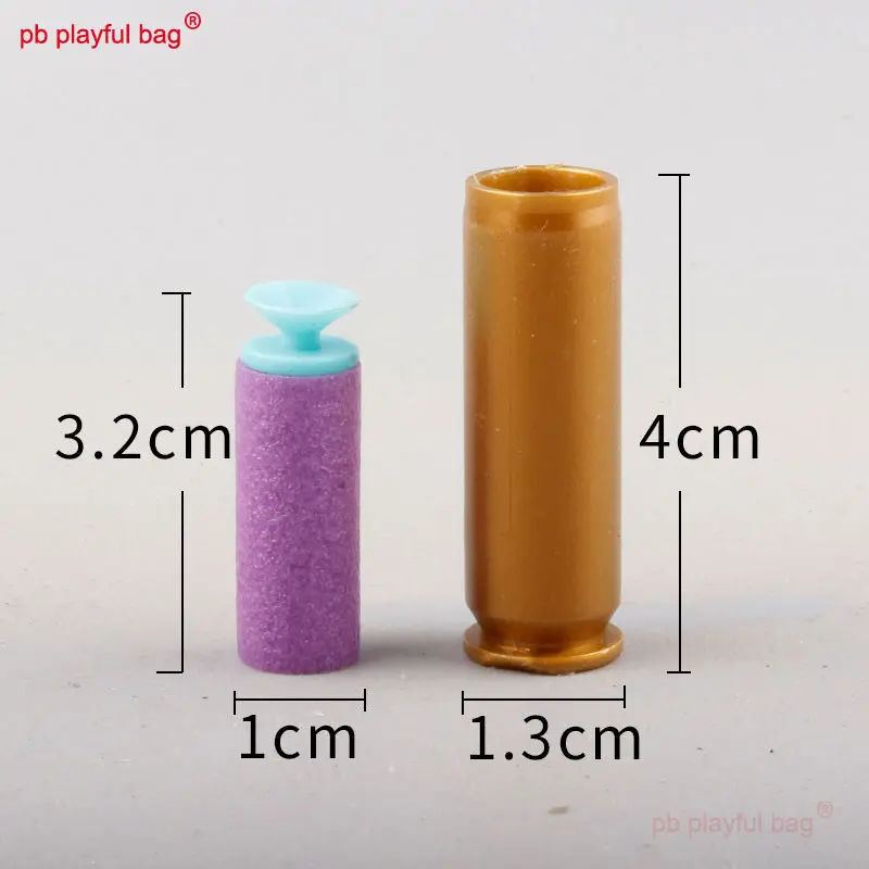 Pb Playful Bag Outdoor Sports Foam EVA Random color Soft Bullet Toy M416 Shell Case Toy Accessories QG421