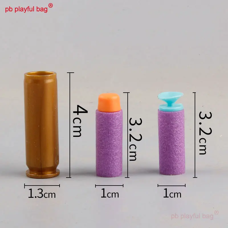 Pb Playful Bag Outdoor Sports Foam EVA Random color Soft Bullet Toy M416 Shell Case Toy Accessories QG421