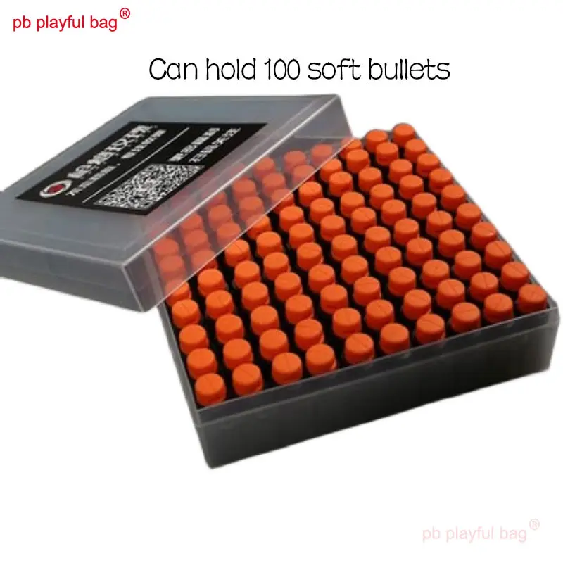 Outdoor Sports 100 Grid EVA Gecko Soft Bullet Short Bullet Storage Box CS Game DIY Equipment Toy Accessories QG315