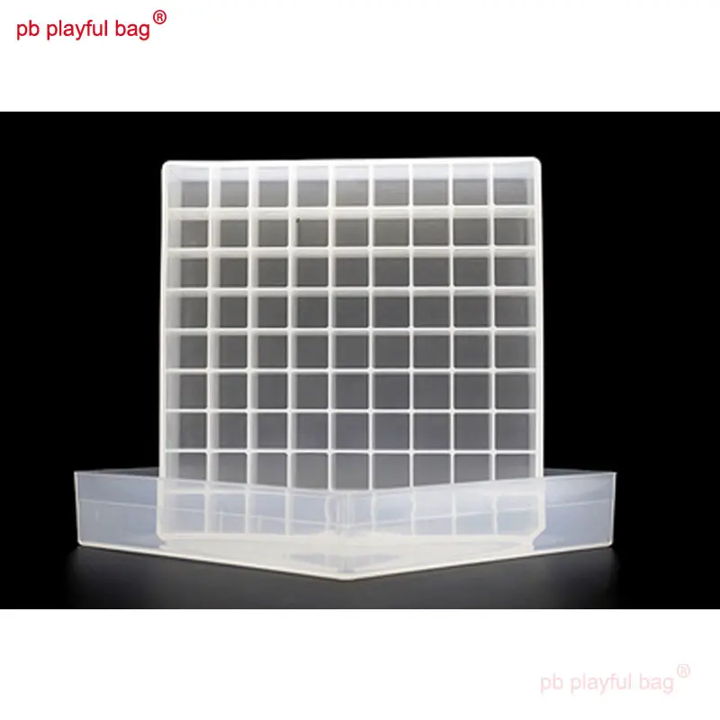 Outdoor Sports 100 Grid EVA Gecko Soft Bullet Short Bullet Storage Box CS Game DIY Equipment Toy Accessories QG315