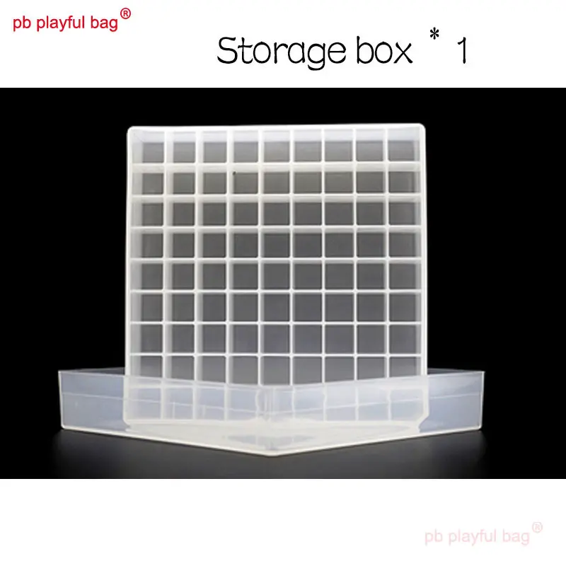 Outdoor Sports 100 Grid EVA Gecko Soft Bullet Short Bullet Storage Box CS Game DIY Equipment Toy Accessories QG315