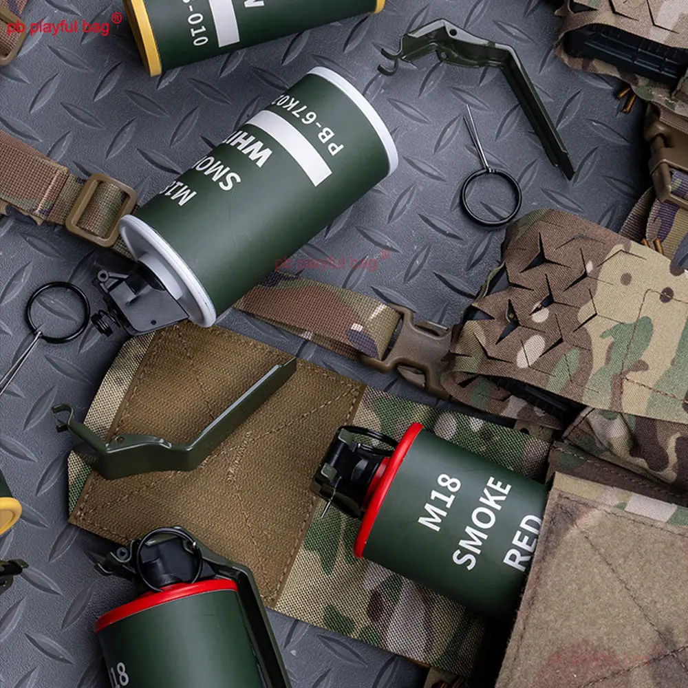 Outdoor Sports M18 Smoke Grenade Toy Model Decoration Movie Props Storage Collection CS Game Toy Accessories QG580
