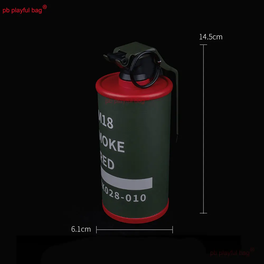Outdoor Sports M18 Smoke Grenade Toy Model Decoration Movie Props Storage Collection CS Game Toy Accessories QG580