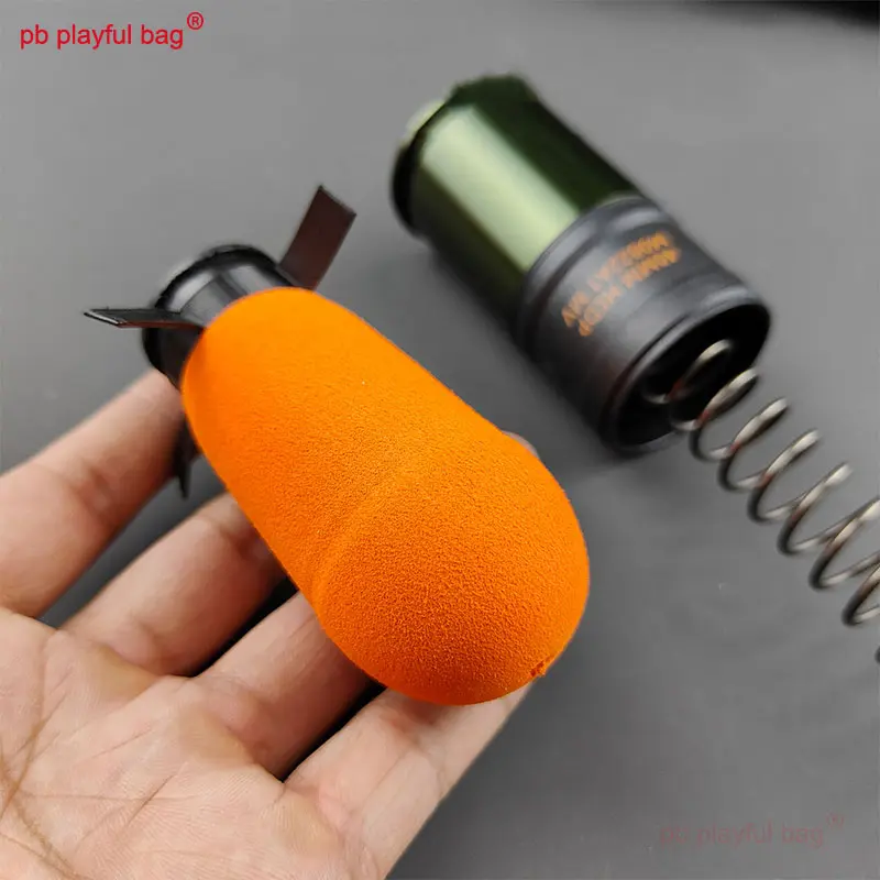 PB Playful Bag Outdoor Sport Grenade Toys M79 GP30 M203 M320 GL06 EVA Sponge Spring Toy Accessories QG371