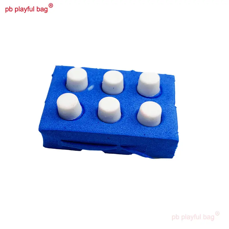 PB Playful Bag Outdoor sports soft bullet Little moon revolver 7mm EVA soft bullet CS game equipment toy accessories IG63