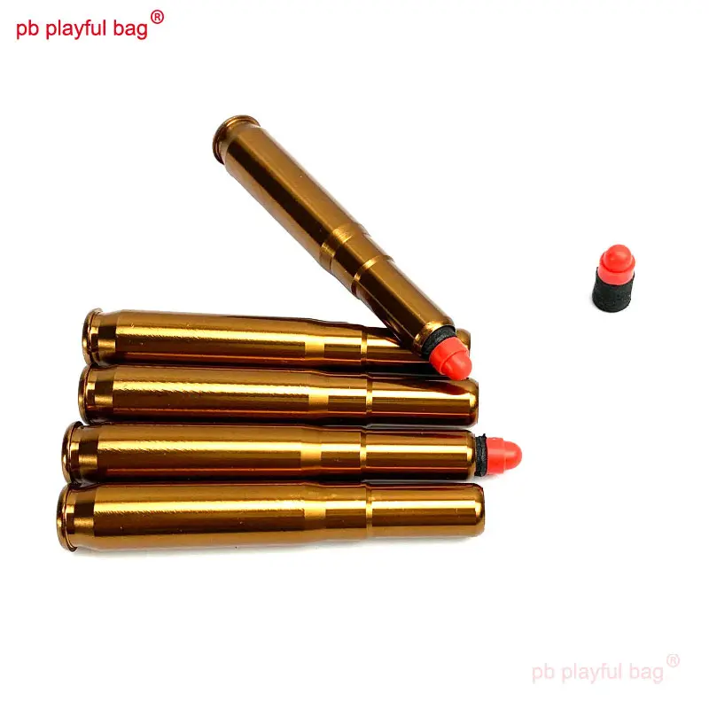 Pb Playful Bag Outdoor Sports Gel Ball Soft Bullet 98K M24 SVD Toy Shell Case Toy Accessories Plastic Nylon Material IG84