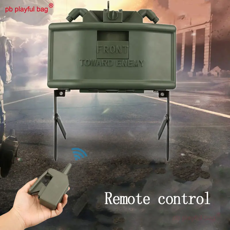 PB Playful bag Outdoor sports toy remote control Claymore Gel ball Toy accessories QG52