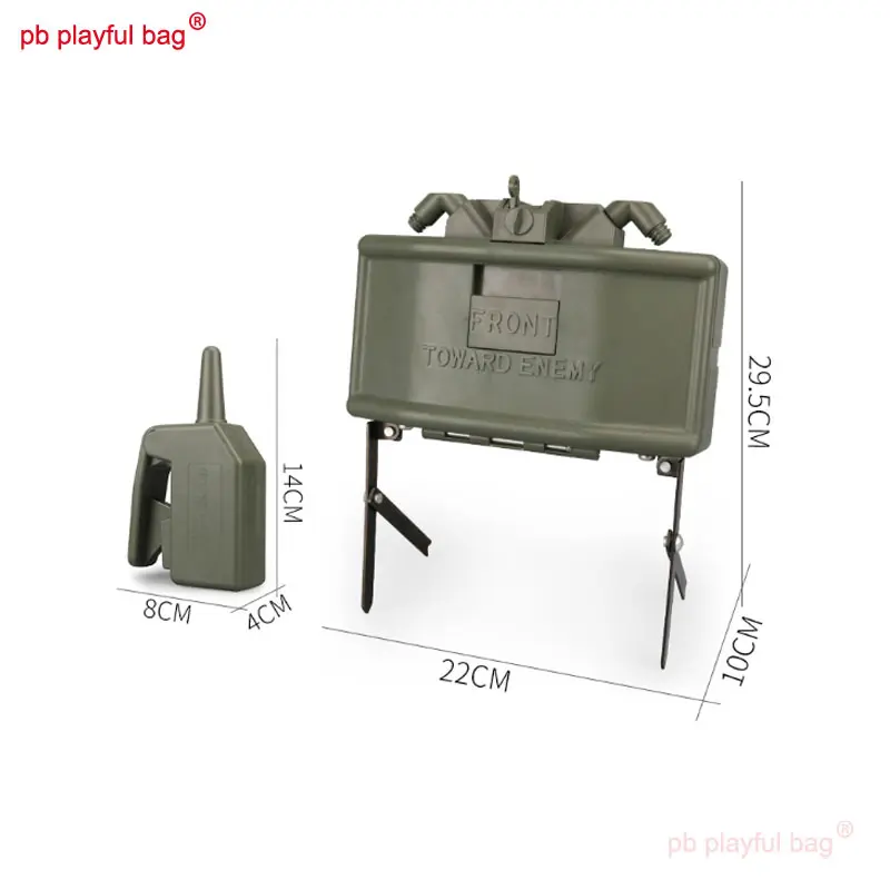 PB Playful bag Outdoor sports toy remote control Claymore Gel ball Toy accessories QG52