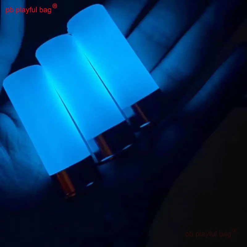 PB Playful bag Outdoor sports water gel ball AKA 870 Remington Ice blue Luminous toy bullet shells Toy accessories IG04