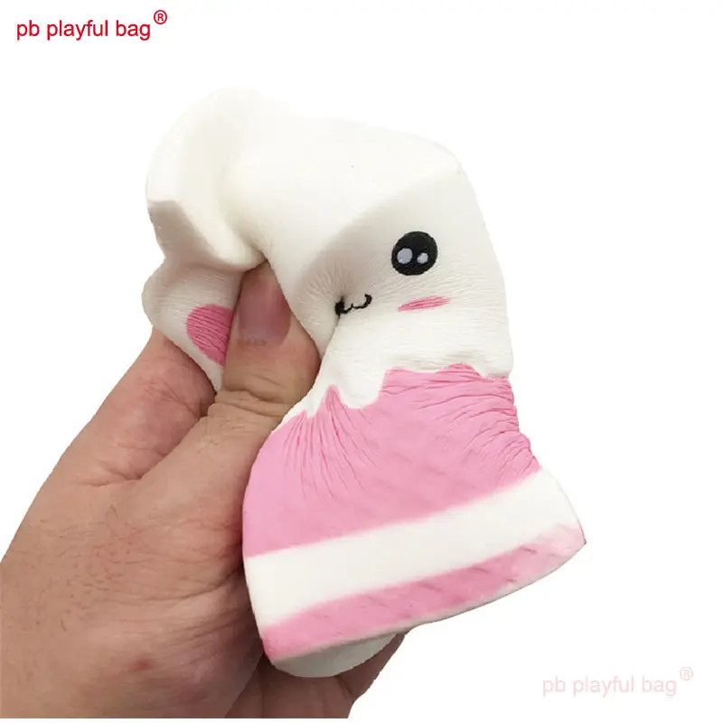 PB Playful Bag Cartoon cute Milk box Birthday cake model decompression Squishy Slow Rising Squeeze Children's Toy Gift ZG110