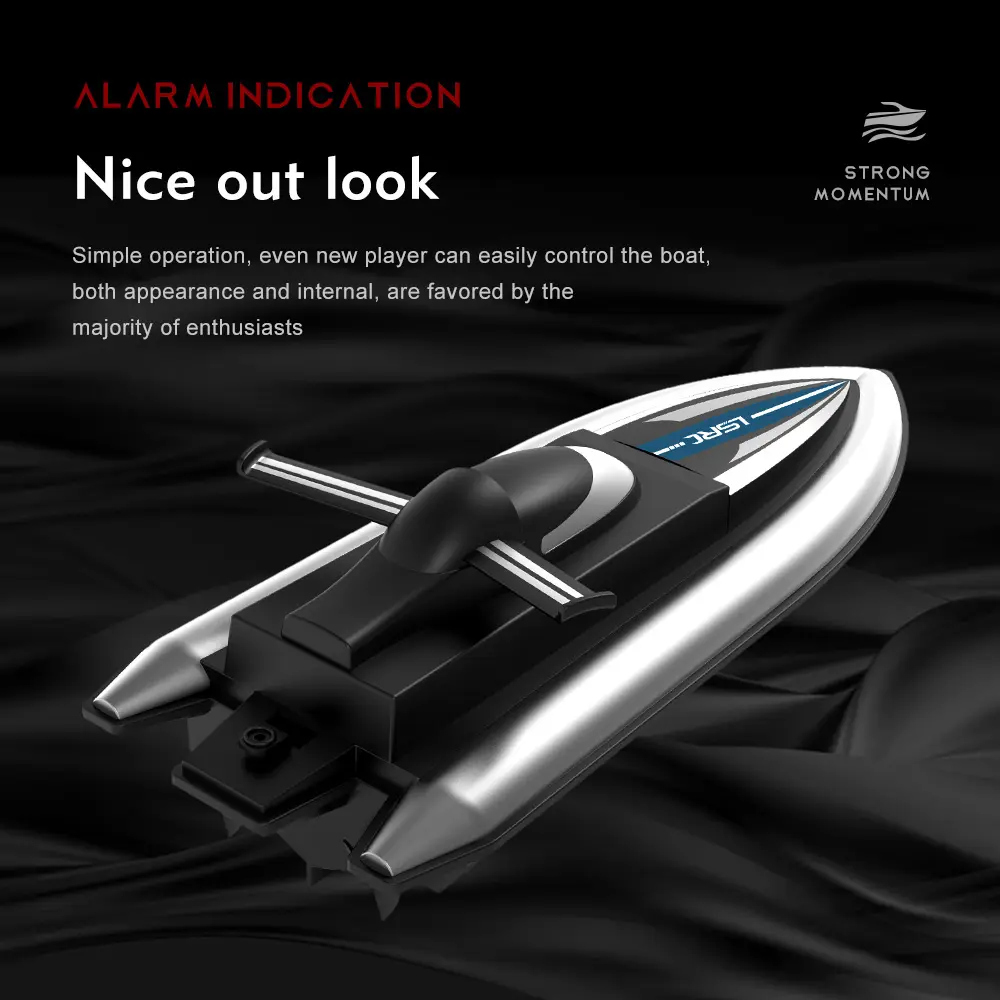 2.4G RC Racing Boat High Speed Electronic Waterproof Rechargeable Ship Racing Electric Radio Remote Control Speedboat Gifts Toys
