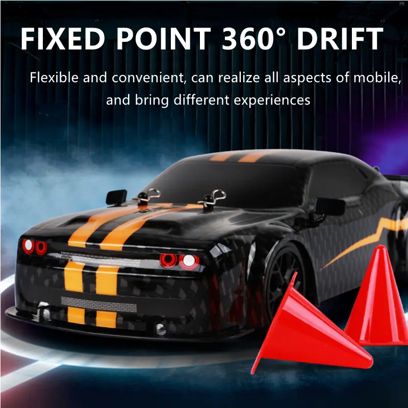 4WD RC Car 2.4G 30KM/H High Speed Drift Racing Vehicle Radio Remote Control Machine 1:14 Electronic Car Toys For Children Gift