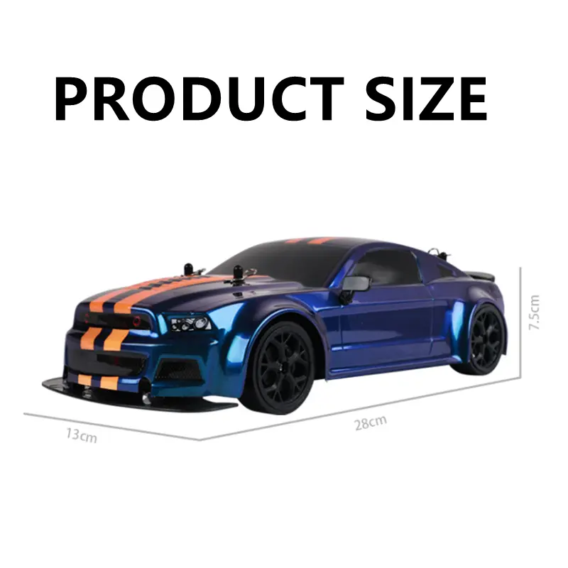 4WD RC Car 2.4G 30KM/H High Speed Drift Racing Vehicle Radio Remote Control Machine 1:14 Electronic Car Toys For Children Gift