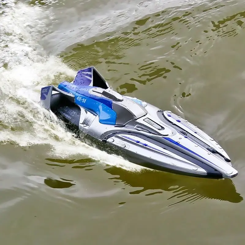 35CM RC Boat 30KM/H High Speed Remote Control Speedboat Racing Big RC Yacht Electronic Ship USB Charge For Pool Game Kids Gifts