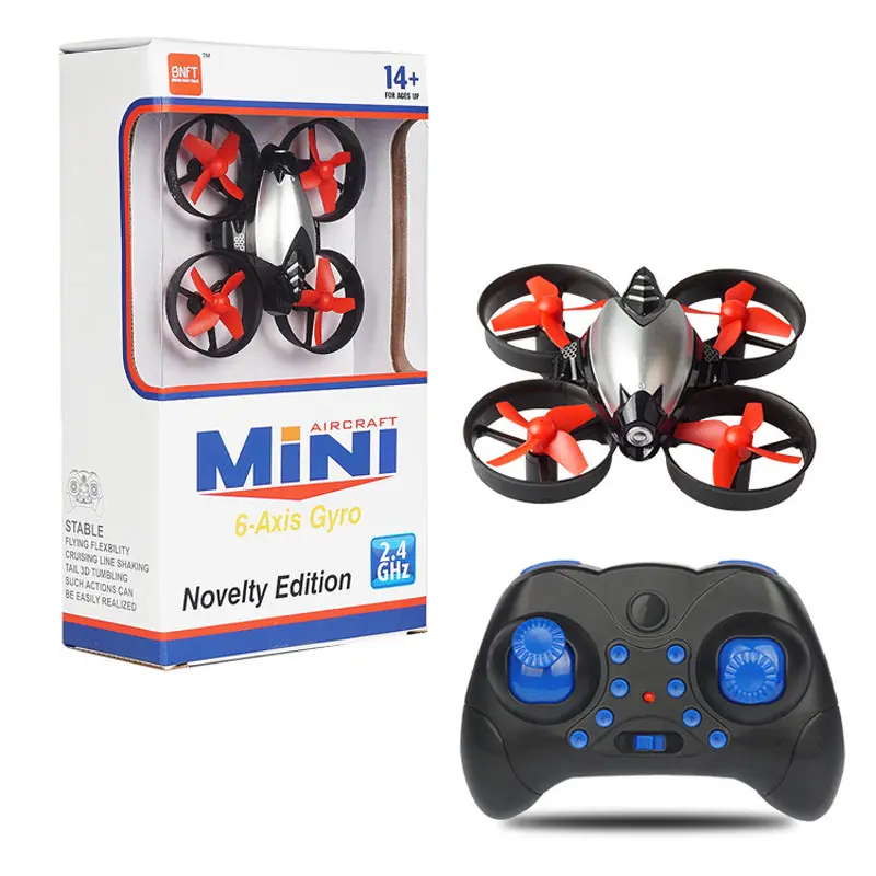 Remote Control Mini Drone Hand Operated RC Quadcopter Long Flight Time Easy Hand-operated Drones Small Aircraft Toys Kids Gift