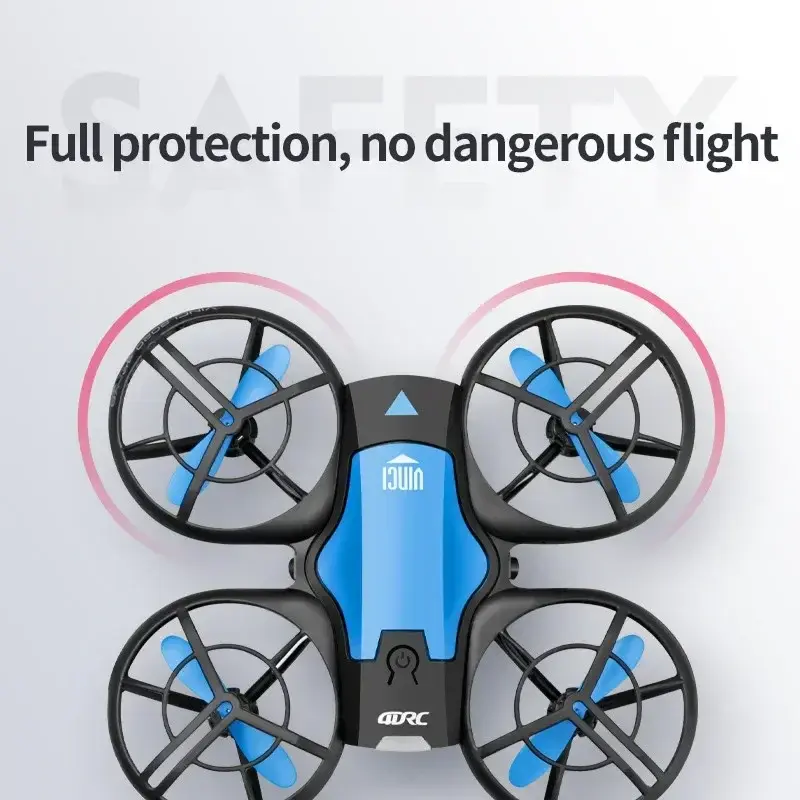 RC Drone 4K Camera Remote Control  Aircraft WiFi FPV Air Pressure Altitude Hold LED Light Electronic Quadcopter Min Plane Toy