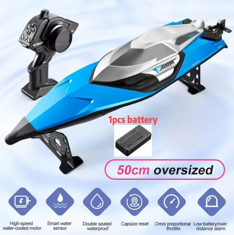 RC sailboat With LED light Remote Control Boat sailing lover gift High speed RC Ship Funny Swimming in Pool Toy for Boys