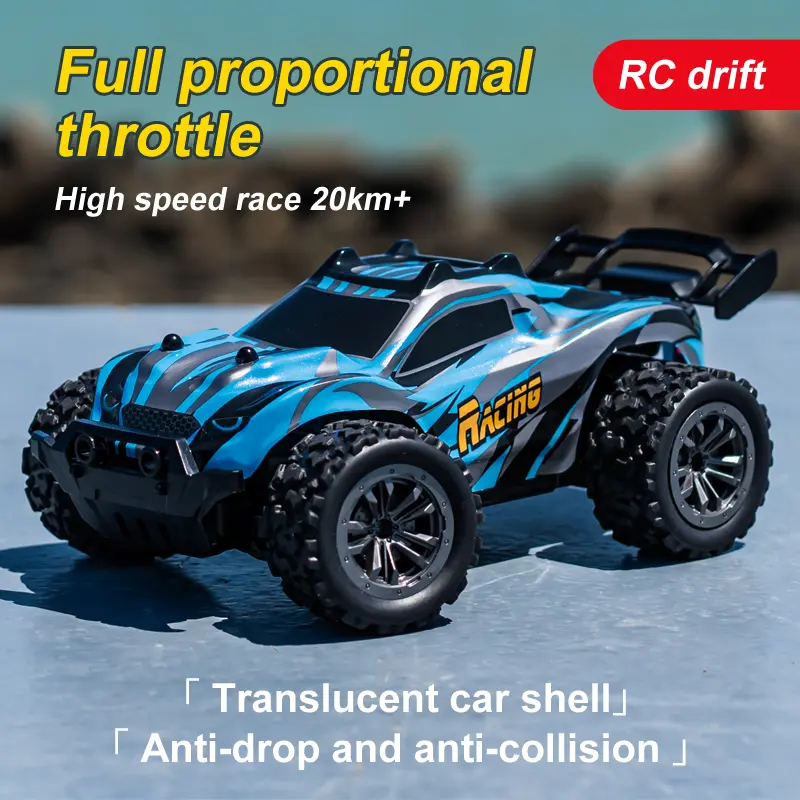 1:20 RC Drift Car RC racing Buggy Truck Off-Road  2.4GHz Remote Control High Speed 20Km/h Rock Crawler Toy Boys Birthday Gift