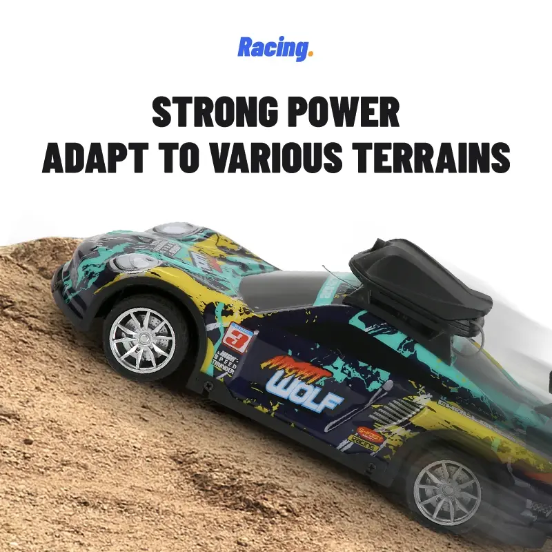 Mini RC FPV Car Real time Transmission Camera 2.4G Drift Remote Control Racing Car Toy With LED Light RC Vehicle Kids Gift