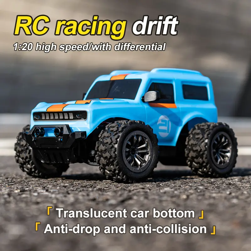 1:20 RC Drift Car RC racing Buggy Truck Off-Road  2.4GHz Remote Control High Speed 20Km/h Rock Crawler Toy Boys Birthday Gift