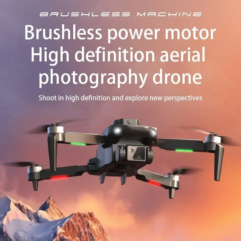 HD 8K Dual Camera RC Drone Optical Flow Positioning Remote Control Quadcopter 360° Obstacle Avoidance Brushless RC Helicopter