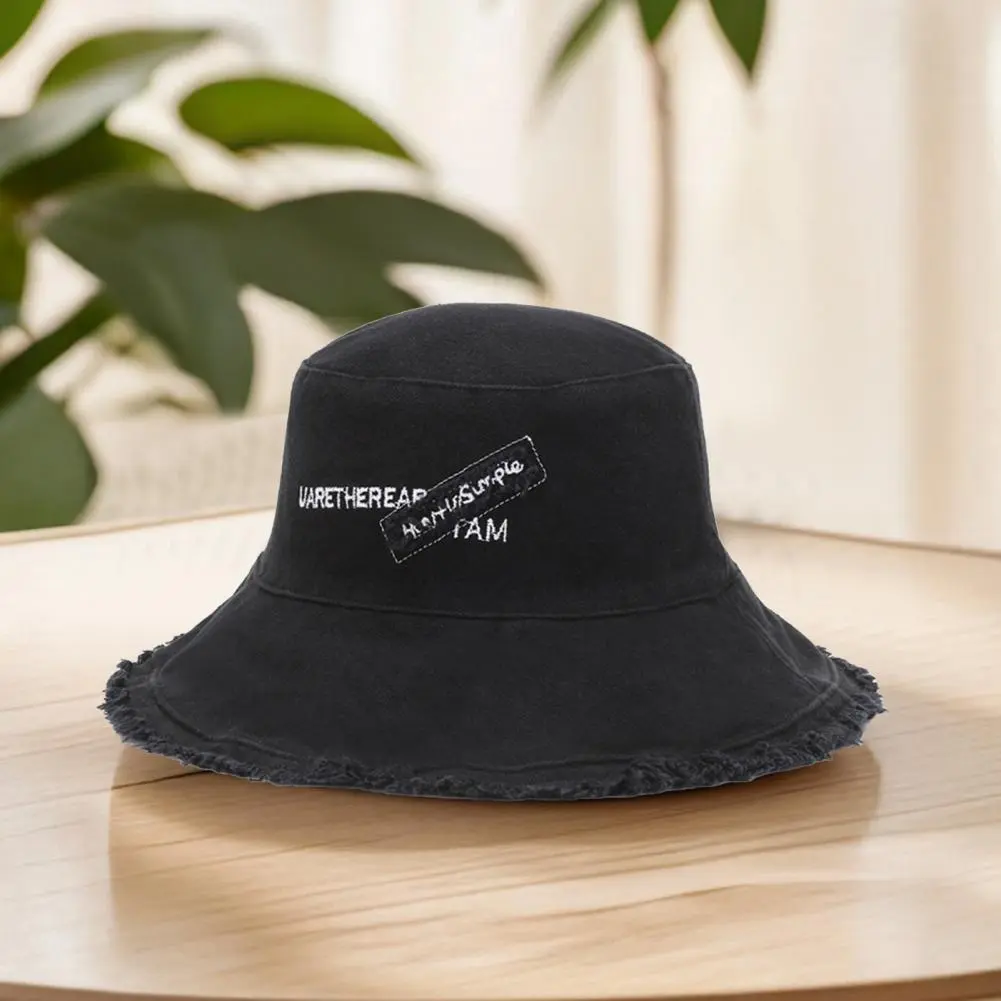 Lightweight Wide-brim Hat Breathable Sun Protection Hat Sun Protection Fisherman Hat with Furry Trim for Lightweight for Men