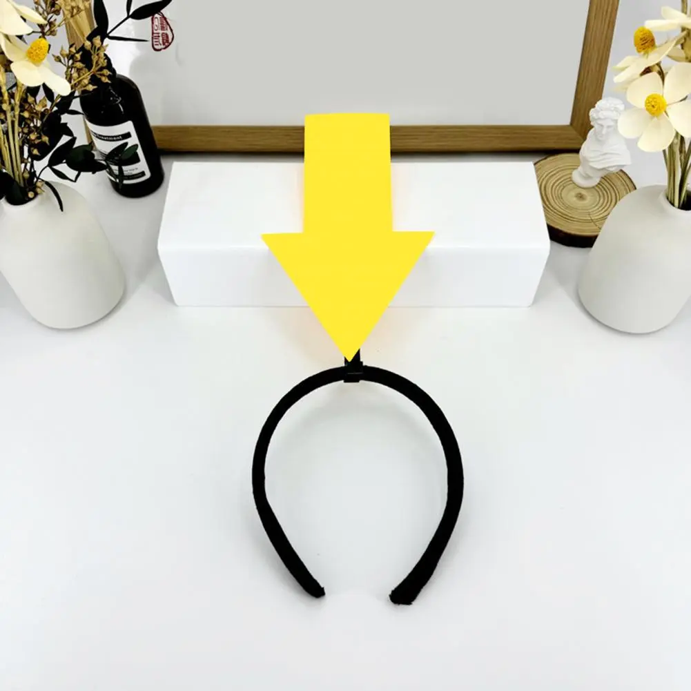 Women Headband for Special Occasions Hairpins Funny Arrows Decor Headband for Women Girls Elastic Hair Hoop for Weddings