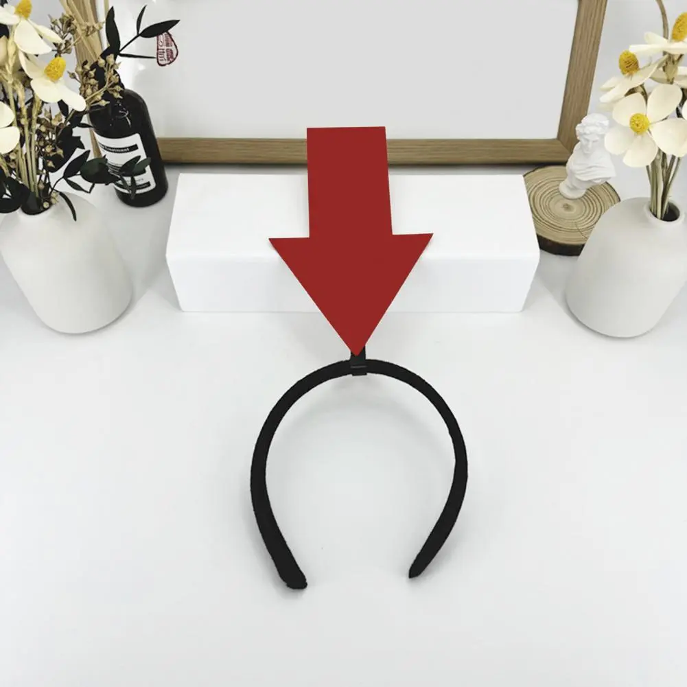 Women Headband for Special Occasions Hairpins Funny Arrows Decor Headband for Women Girls Elastic Hair Hoop for Weddings