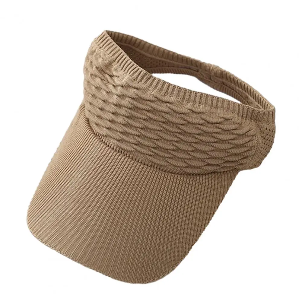 Women Sun Hat Elegant Women Hat Stylish Women's Sun Visor Hats for Tennis Golf Running Adjustable Breathable Anti-uv for Outdoor