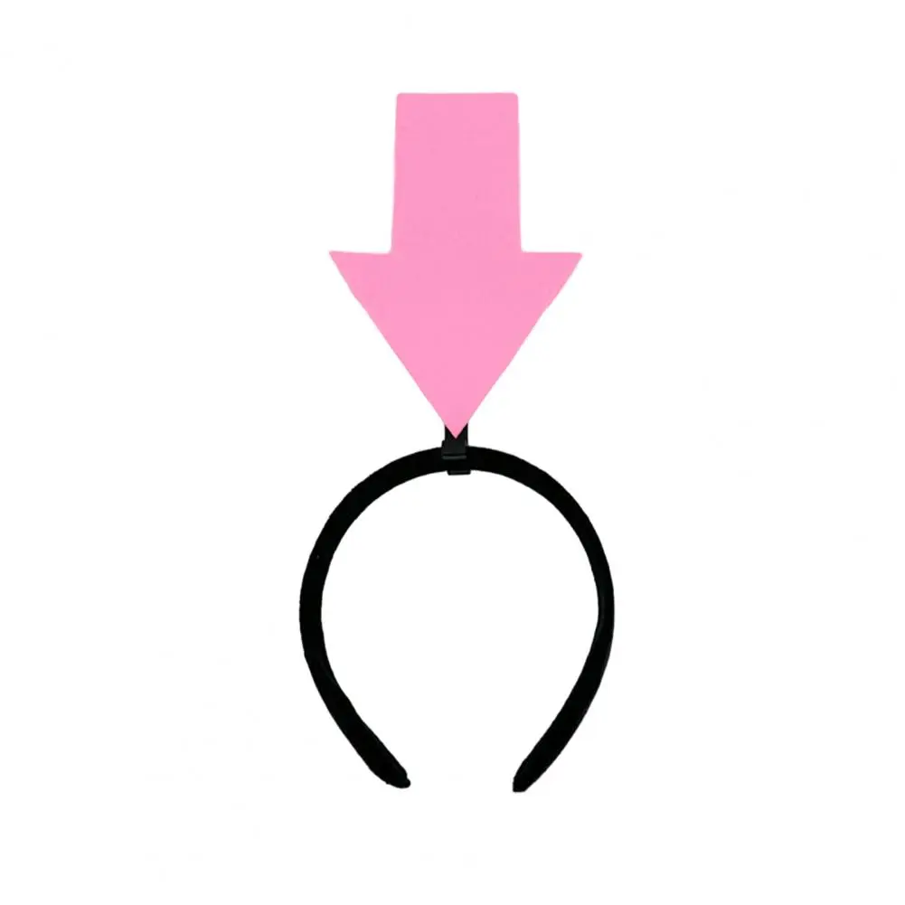 Women Headband for Special Occasions Hairpins Funny Arrows Decor Headband for Women Girls Elastic Hair Hoop for Weddings