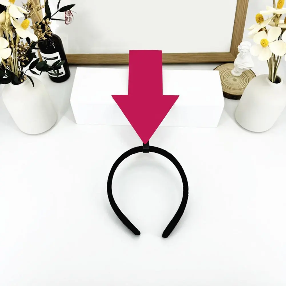 Women Headband for Special Occasions Hairpins Funny Arrows Decor Headband for Women Girls Elastic Hair Hoop for Weddings