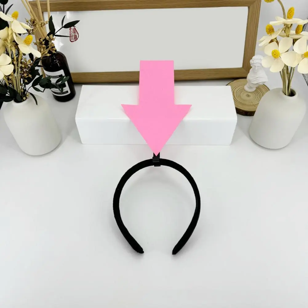 Women Headband for Special Occasions Hairpins Funny Arrows Decor Headband for Women Girls Elastic Hair Hoop for Weddings