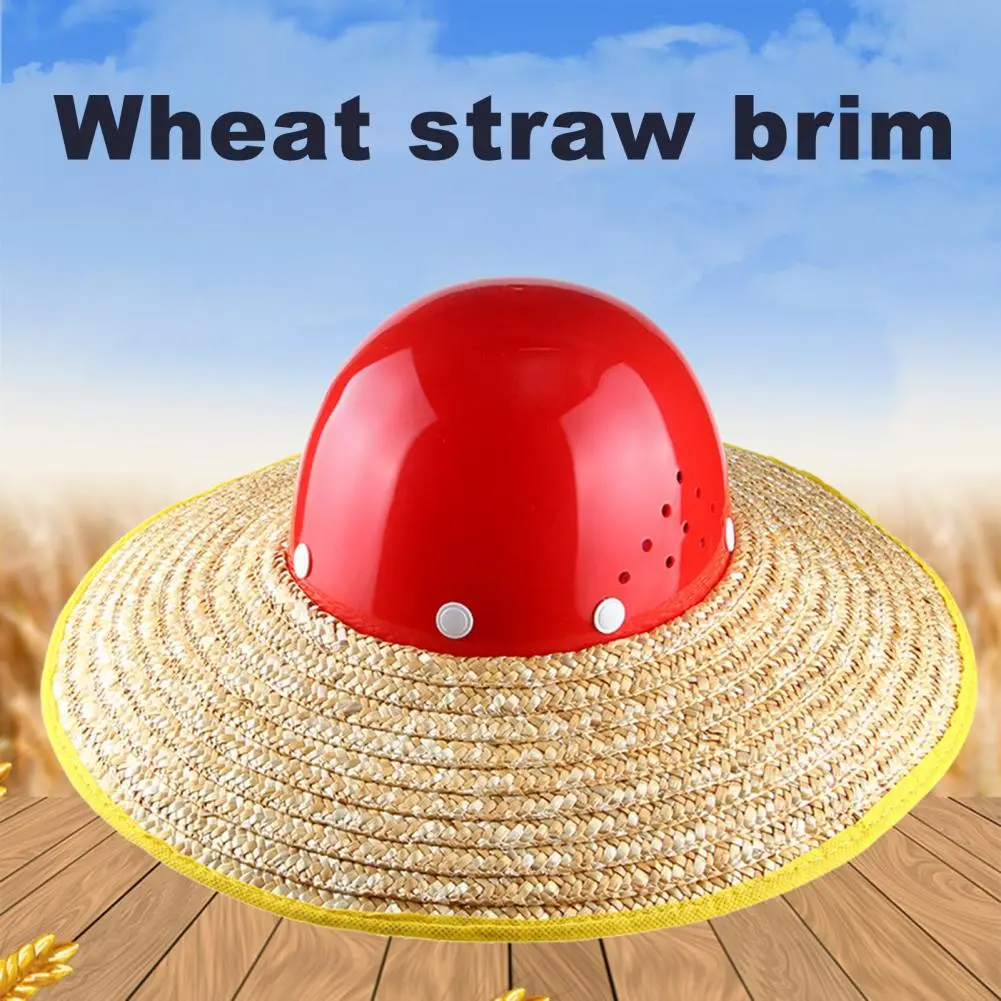 Hard Hat Sun Protection Hard Hat Straw Attachment Sun Shade Visor for Construction Workers Universal Full for Outdoor for Men