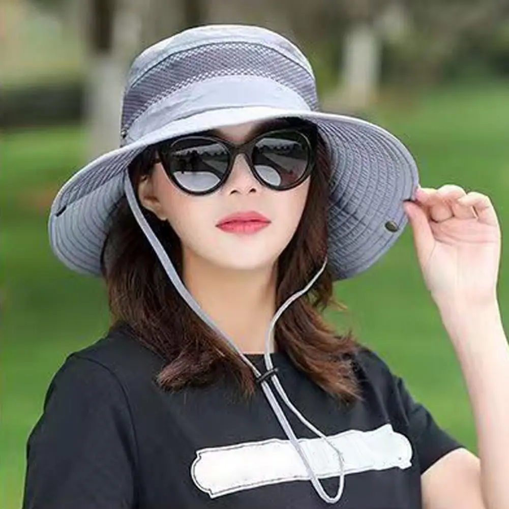 Outdoor Adventure Hat Lightweight Sun Protection Hat Breathable Mesh Sun Hat with Adjustable Drawstring for Outdoor for Ultimate