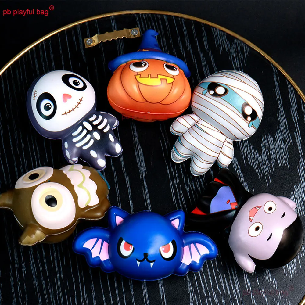 New Slow Rebound Squishy Squeeze Halloween Costume Set Puzzle Stress Relieving Toys Doll Children's Holiday Gifts ZG366