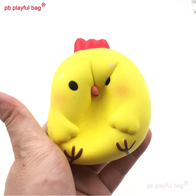 PB Playful Bag face yellow bun Simulated animal chick Squishies Slow Rising Stress Relief Squeeze Toys for Kids gifts ZG76
