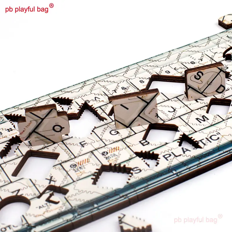 272pcs Wooden Jigsaw Puzzle Keyboard pattern model Kids educational toys are irregular Creative Christmas gifts with box UG290