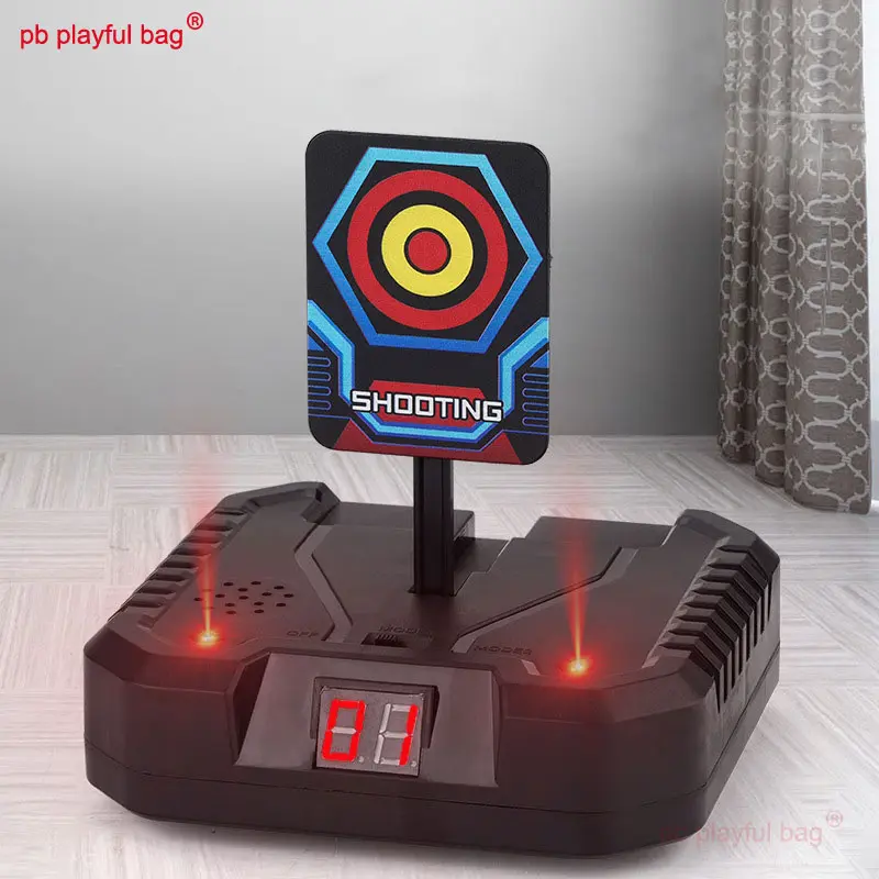 Outdoor Sports Soft Bullet gun Gel Ball Mobile Electric Shooting training target Scoring Target Automatic Return Target Toy VG78