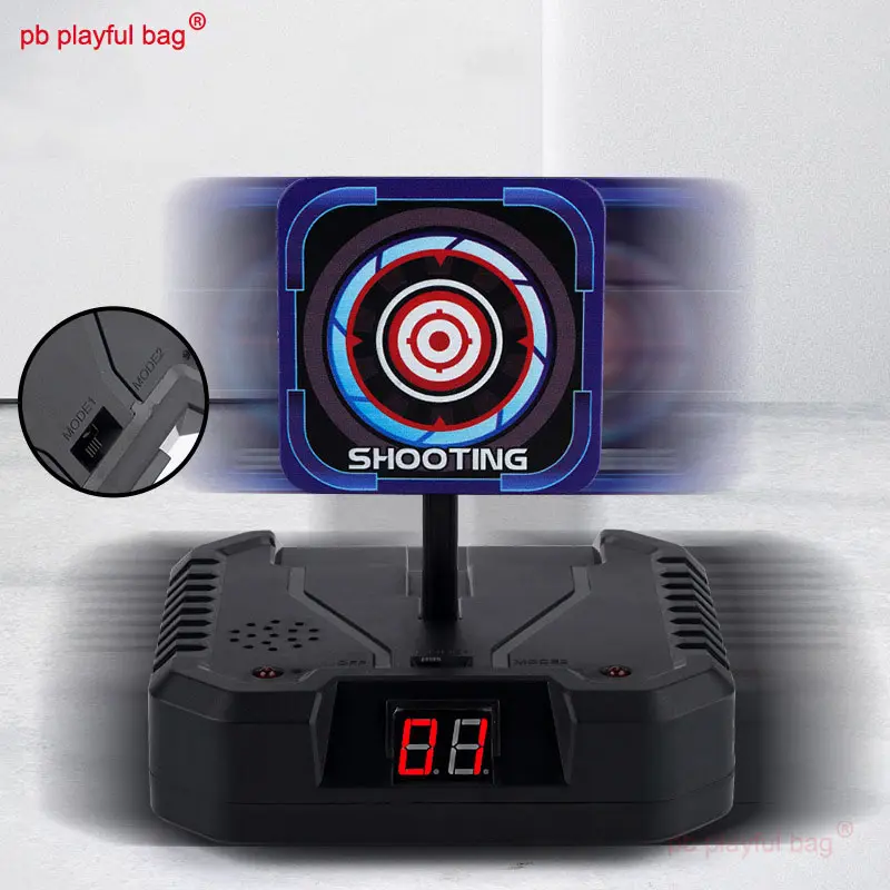 Outdoor Sports Soft Bullet gun Gel Ball Mobile Electric Shooting training target Scoring Target Automatic Return Target Toy VG78