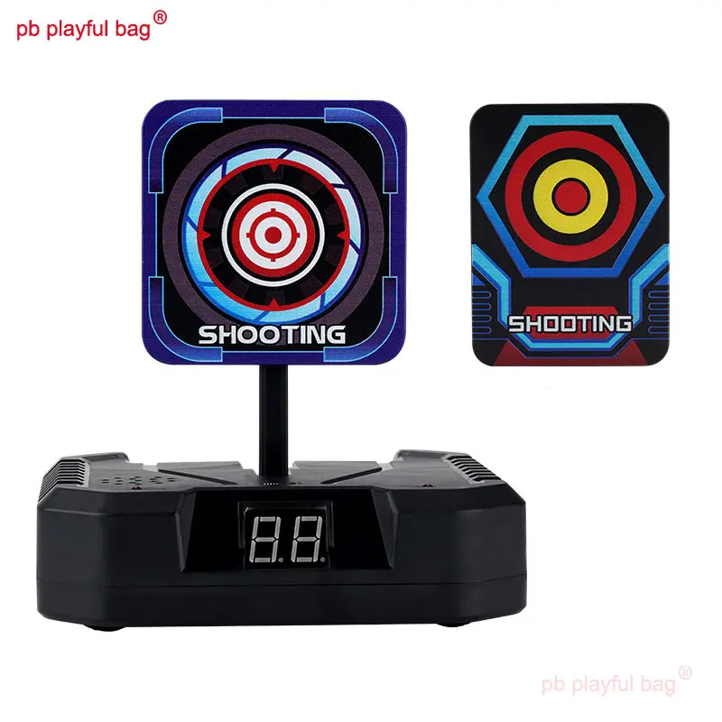 Outdoor Sports Soft Bullet gun Gel Ball Mobile Electric Shooting training target Scoring Target Automatic Return Target Toy VG78
