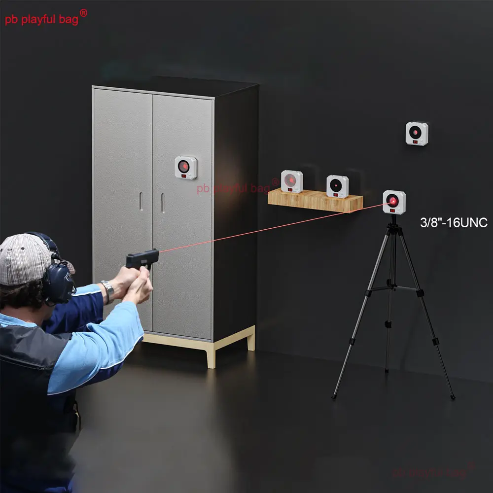 Outdoor Sports Infrared Laser Training Target Laser Toy Gun Indoor Leisure Shooting Electronic Scoring Toy Kids Gifts QG669