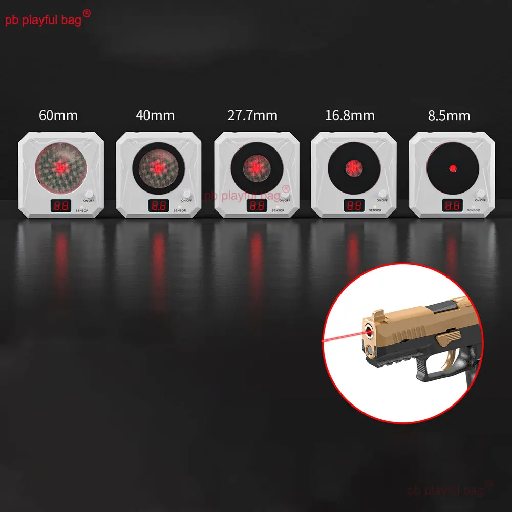 Outdoor Sports Infrared Laser Training Target Laser Toy Gun Indoor Leisure Shooting Electronic Scoring Toy Kids Gifts QG669