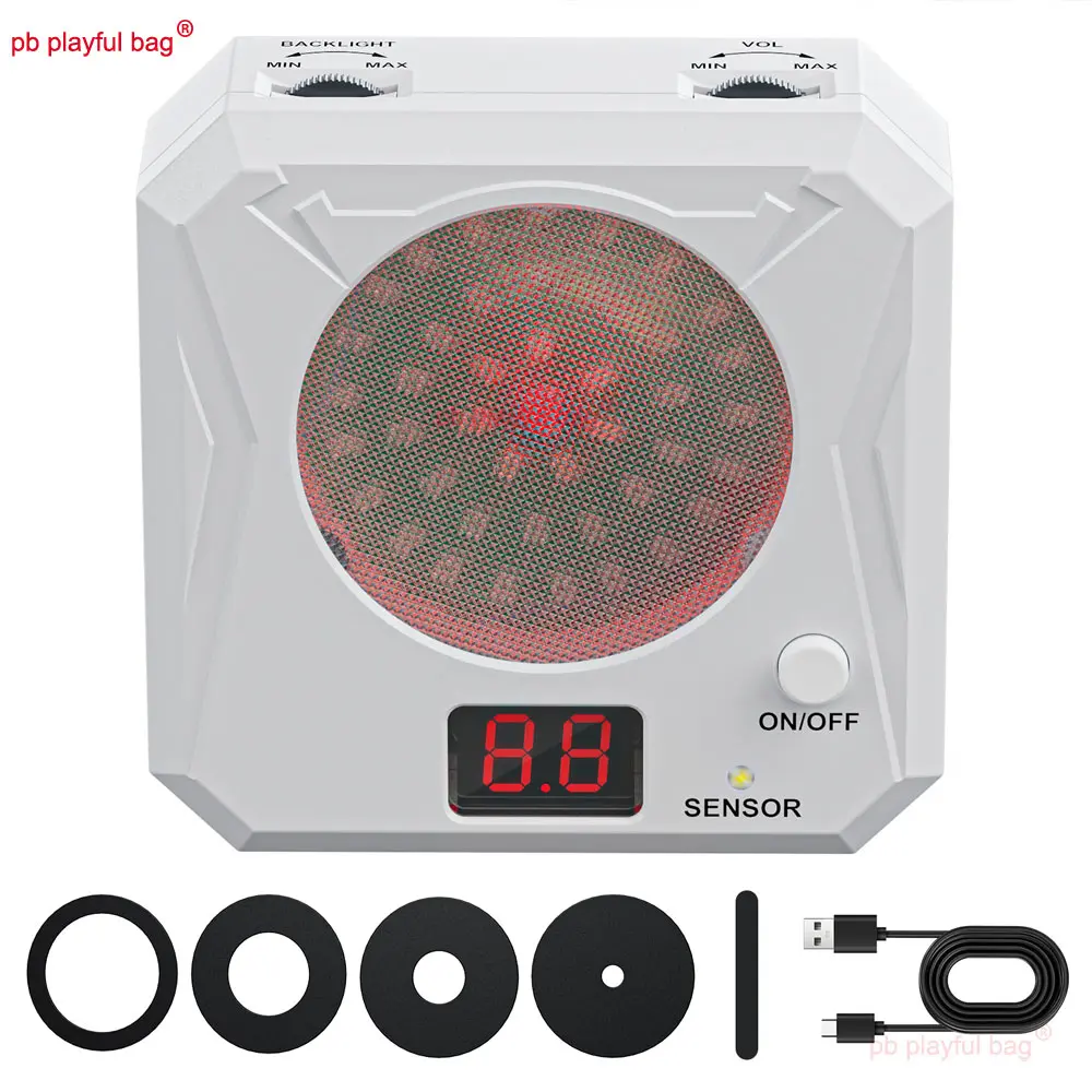 Outdoor Sports Infrared Laser Training Target Laser Toy Gun Indoor Leisure Shooting Electronic Scoring Toy Kids Gifts QG669