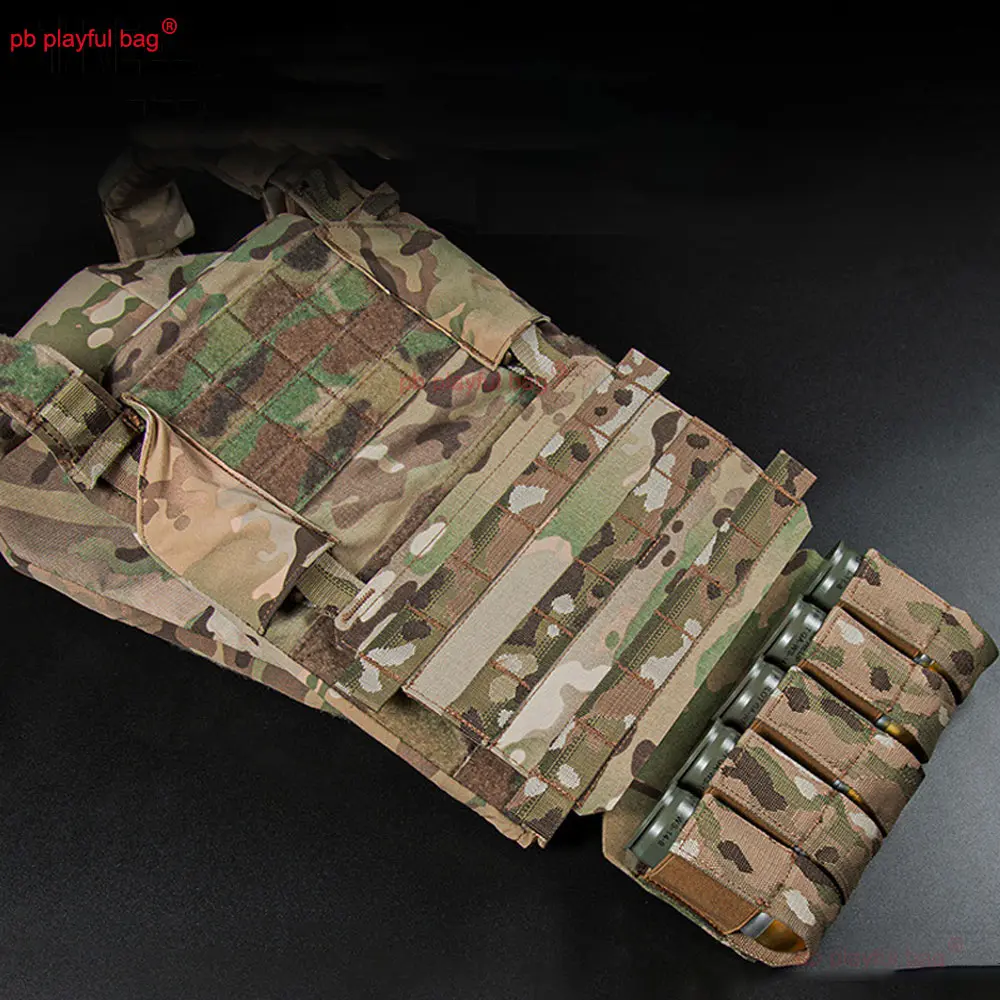 Tactical M203 Grenade Pouches Elasticity Outdoor Sports Tool Storage Bag CS Game Toy Vest Abdominal Accessories QG569