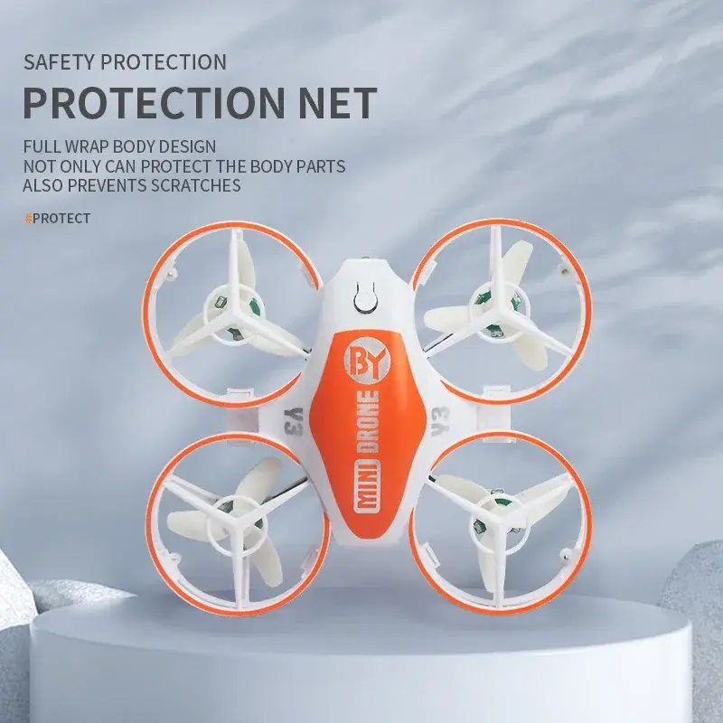 Mini RC Drone UFO Toy RC Quadcopter LED Lights Rc Plane Remote Control Helicopter 360° rotate Electronic Aircraft Toys Boys Gift