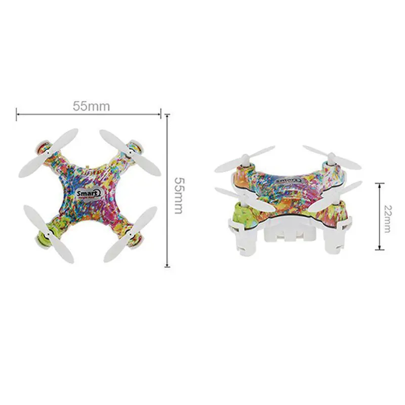 RC Quadcopter Cx10 Mini Remote Control Drone 2.4g 4CH With LED Electronic Helicopter Electric Airplane Toys For Kids Boy Gift