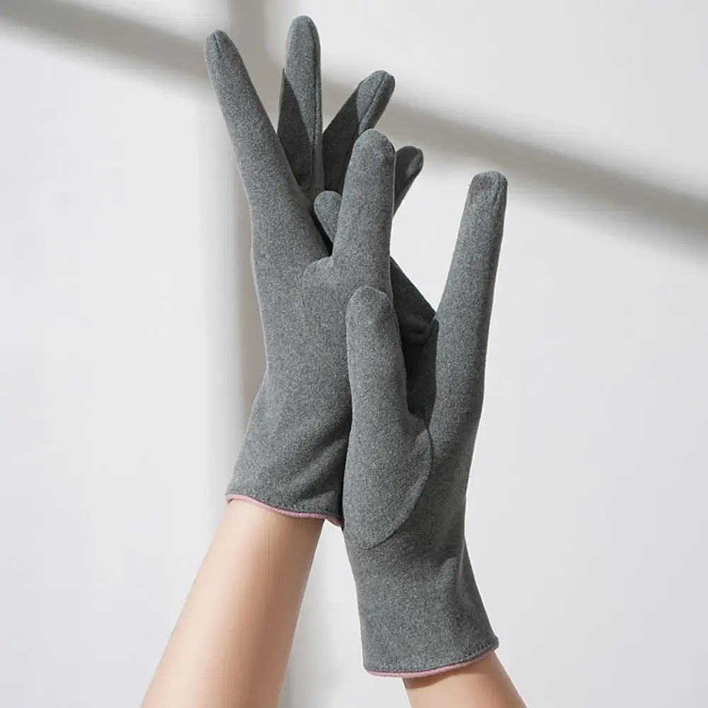 Warm Gloves for Winter Winter Fashion Gloves Windproof Fleece Winter Gloves for Women Touch Screen Warm for Outdoor Driving