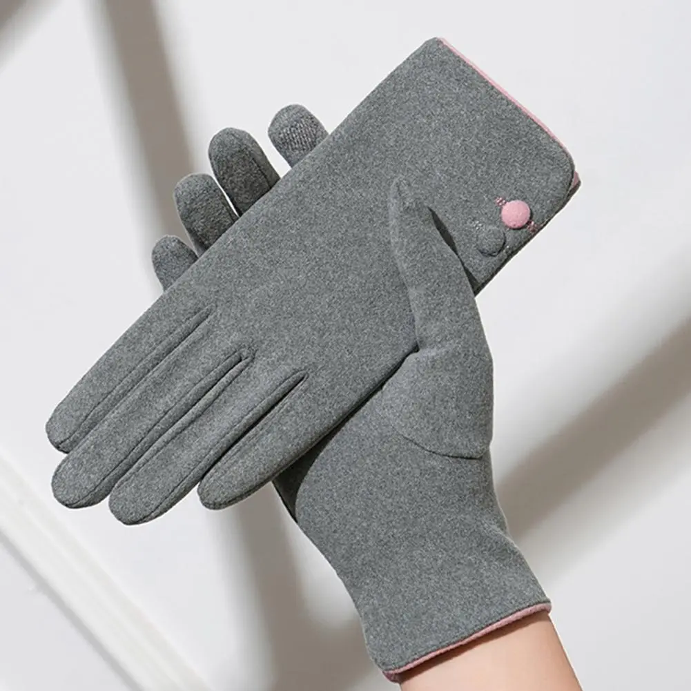 Warm Gloves for Winter Winter Fashion Gloves Windproof Fleece Winter Gloves for Women Touch Screen Warm for Outdoor Driving
